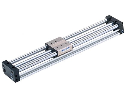 MRG Series Magnet Type with Guide Linear Rodless Actuator