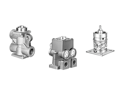 Round Air-Piloted Series - Vacuum Valves